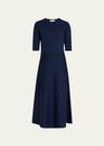 seymore cashmere blend midi dress