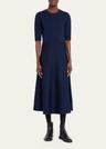 seymore cashmere blend midi dress