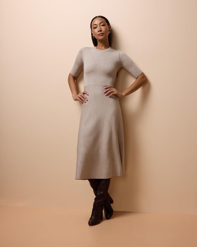 seymore cashmere blend midi dress