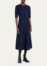 seymore cashmere blend midi dress