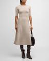 seymore cashmere blend midi dress