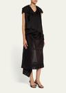 shade and shaded midi dress