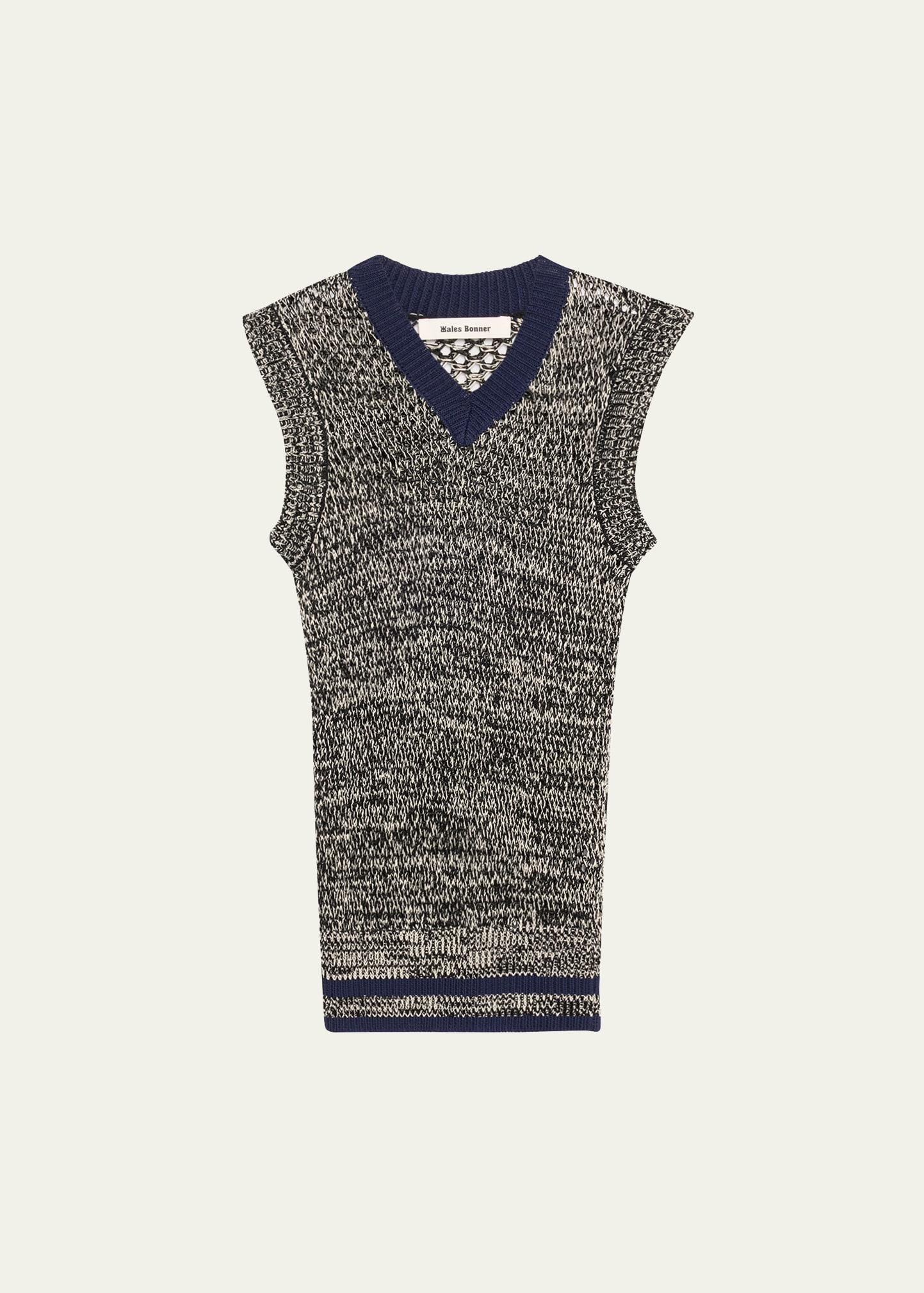 shade knit vest