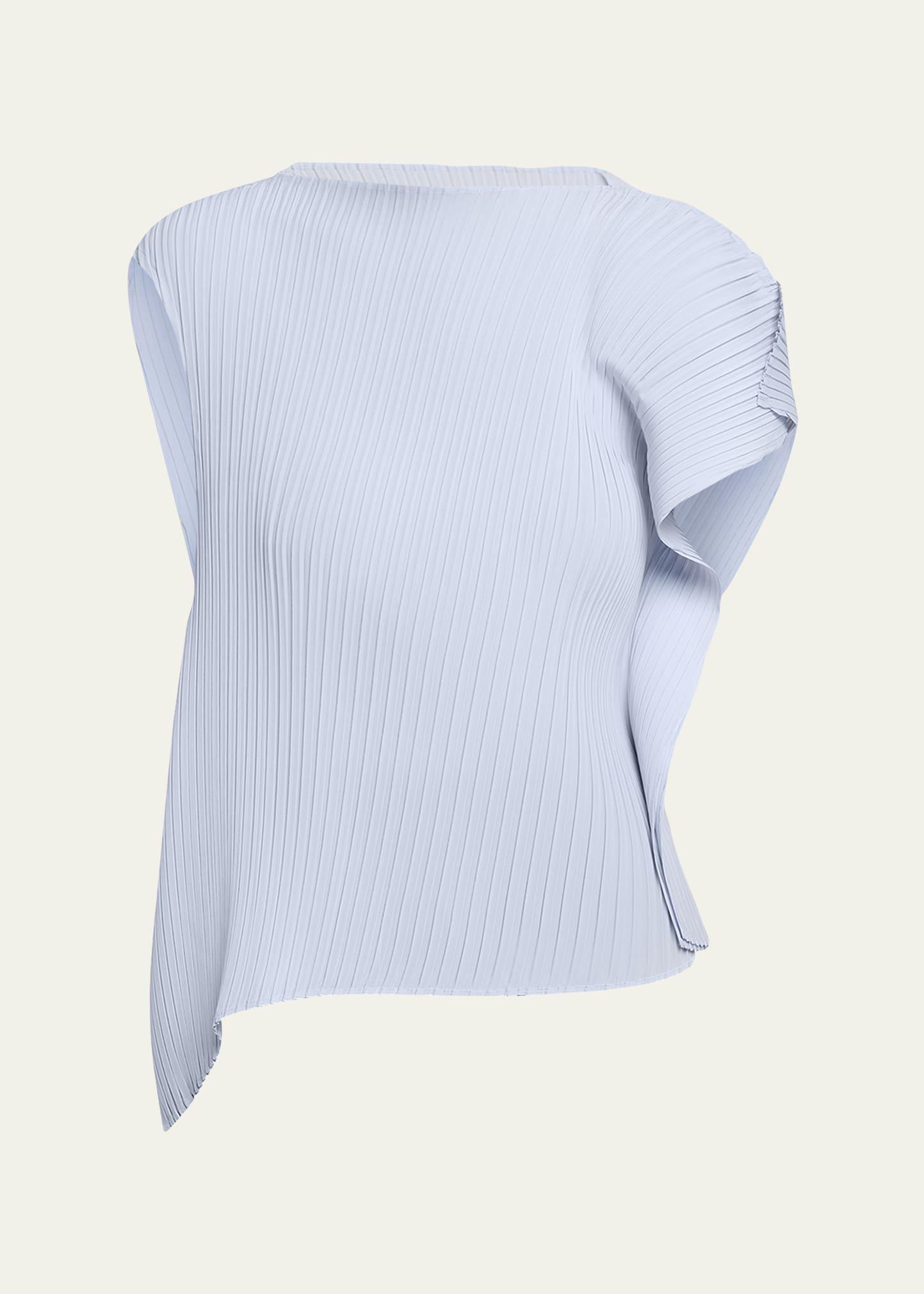 shadow study pleats solid top