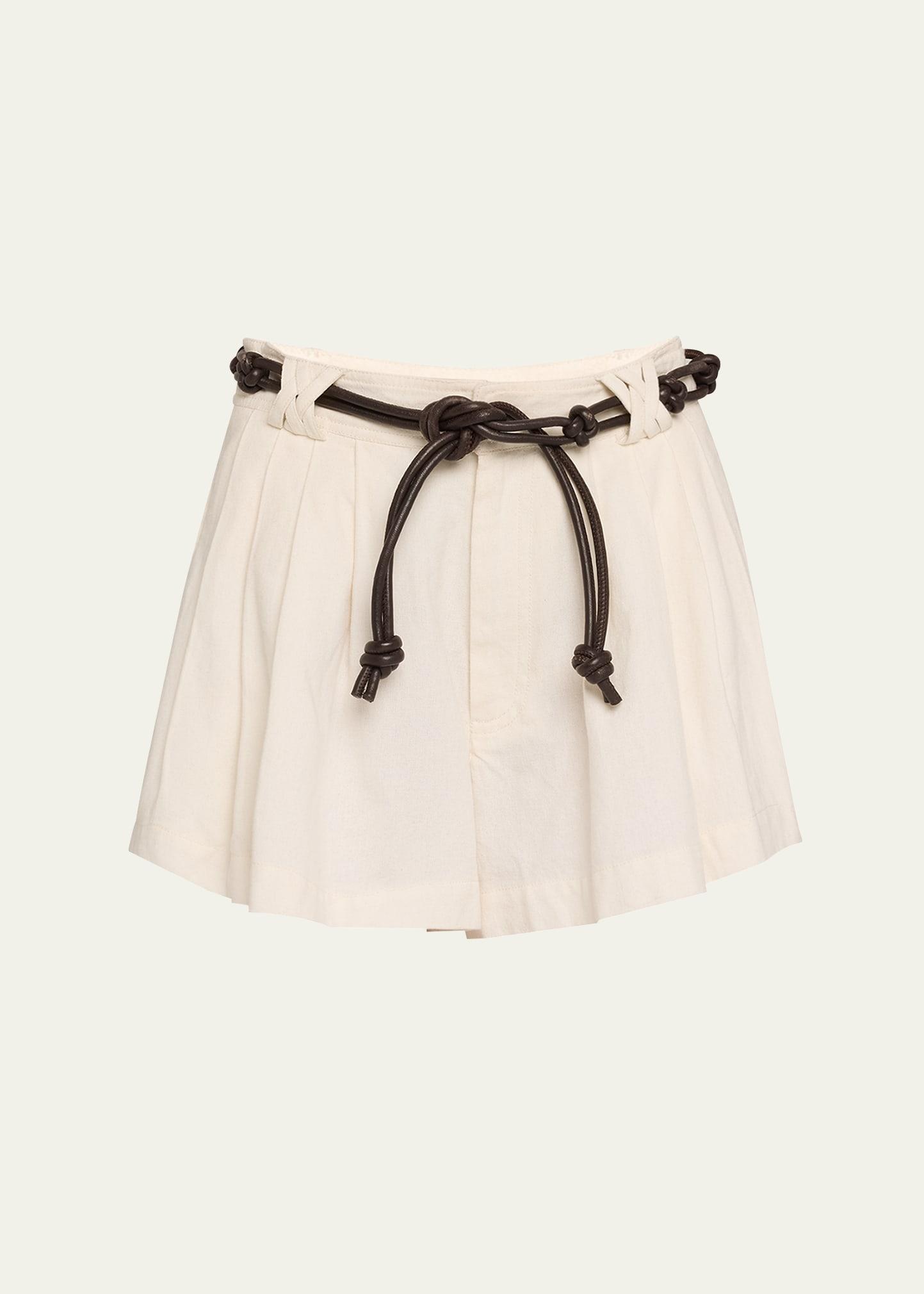 shai belted shorts