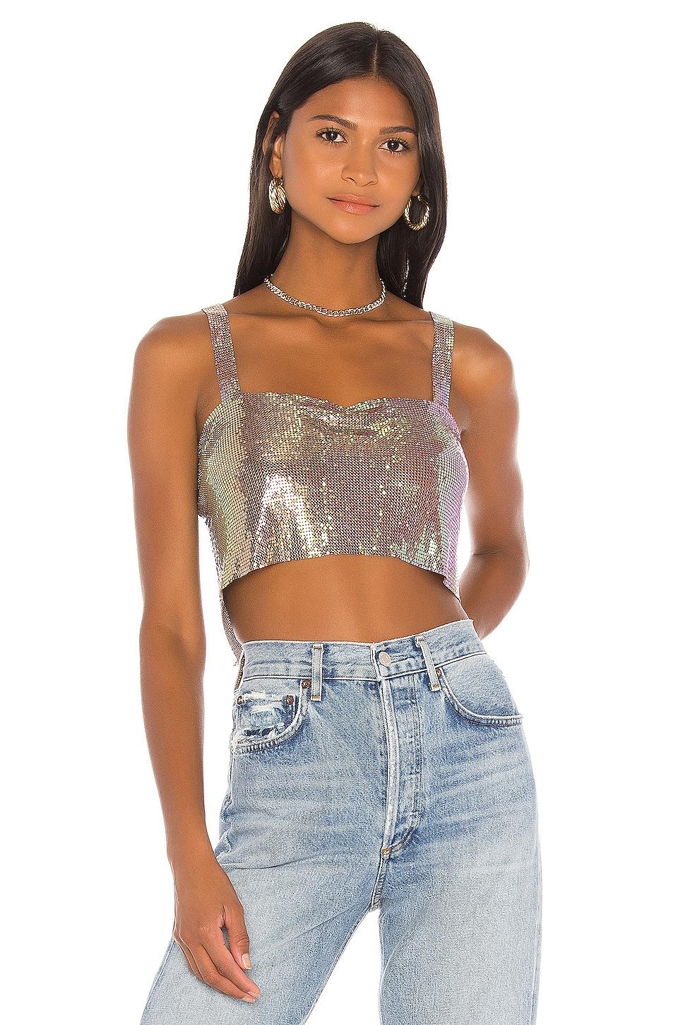 shana chain crop top