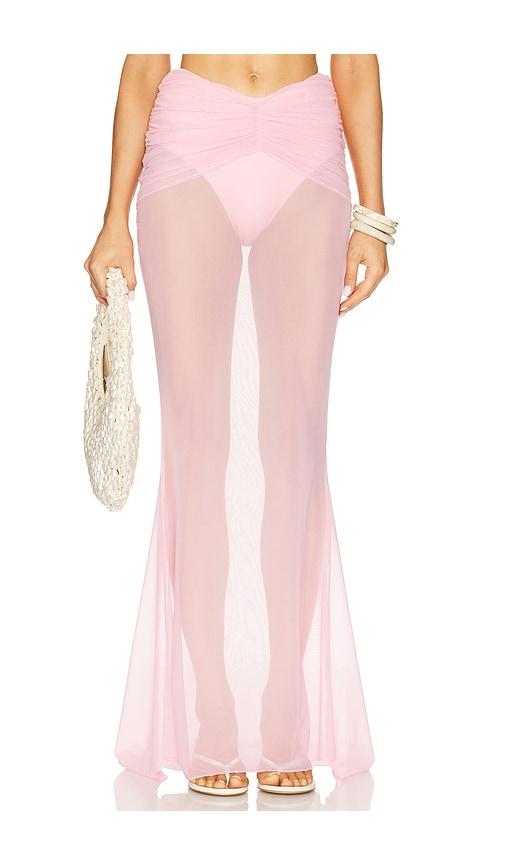 shani shemer christine skirt in pink.