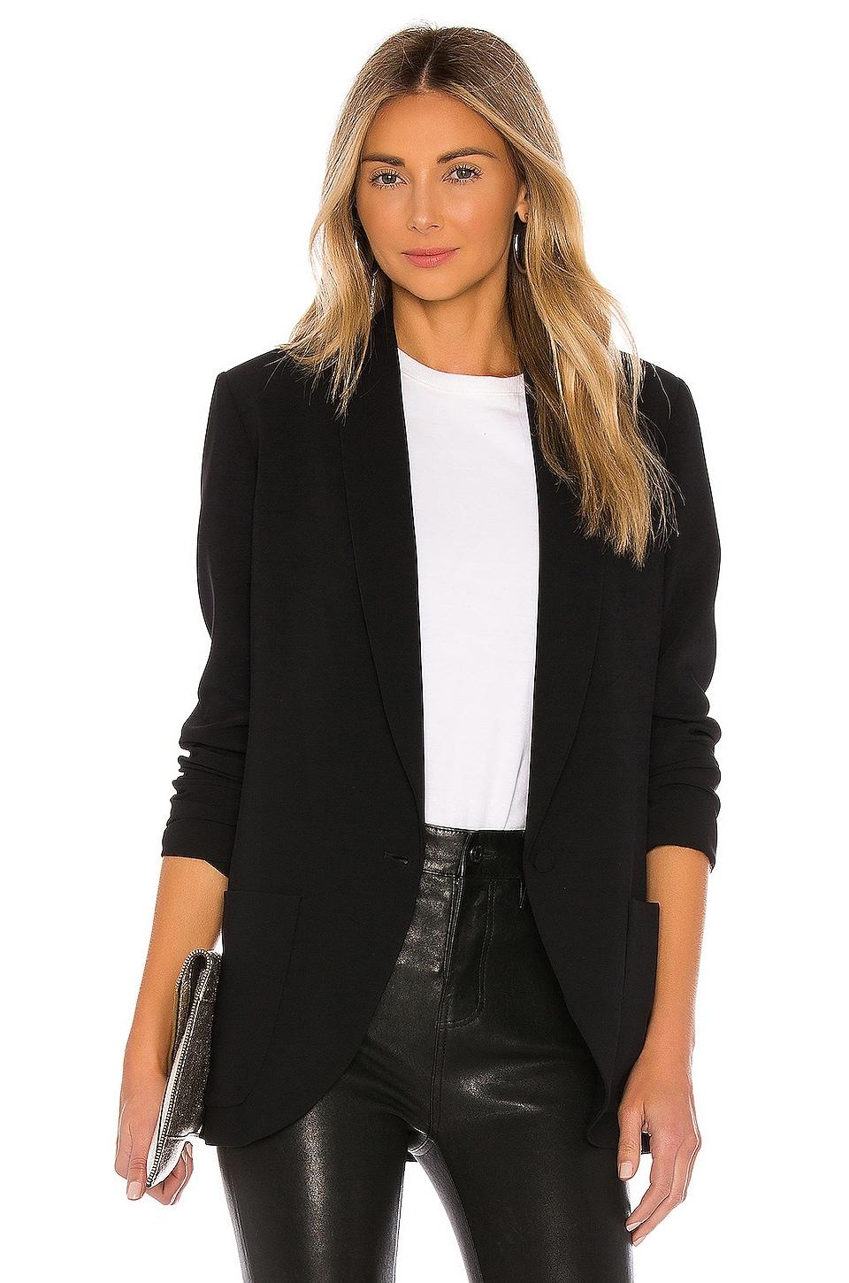 shawl collar blazer