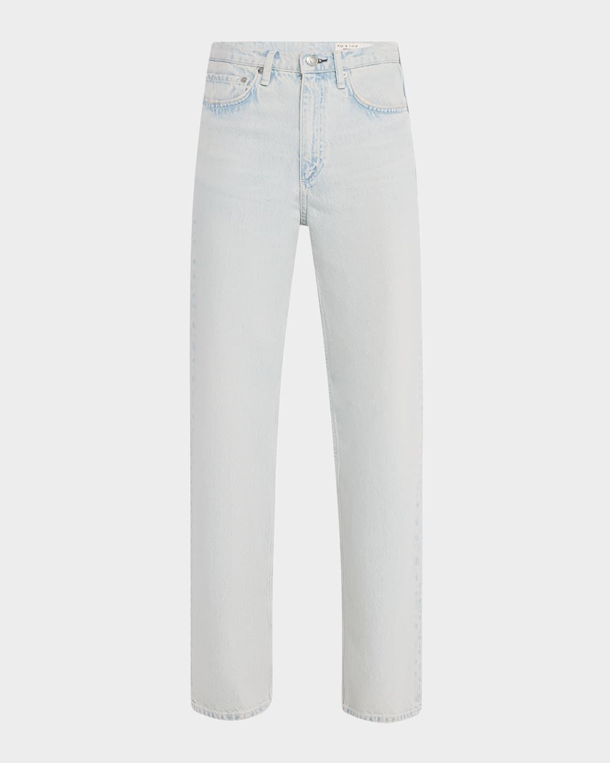 shea high-rise straight-leg jeans