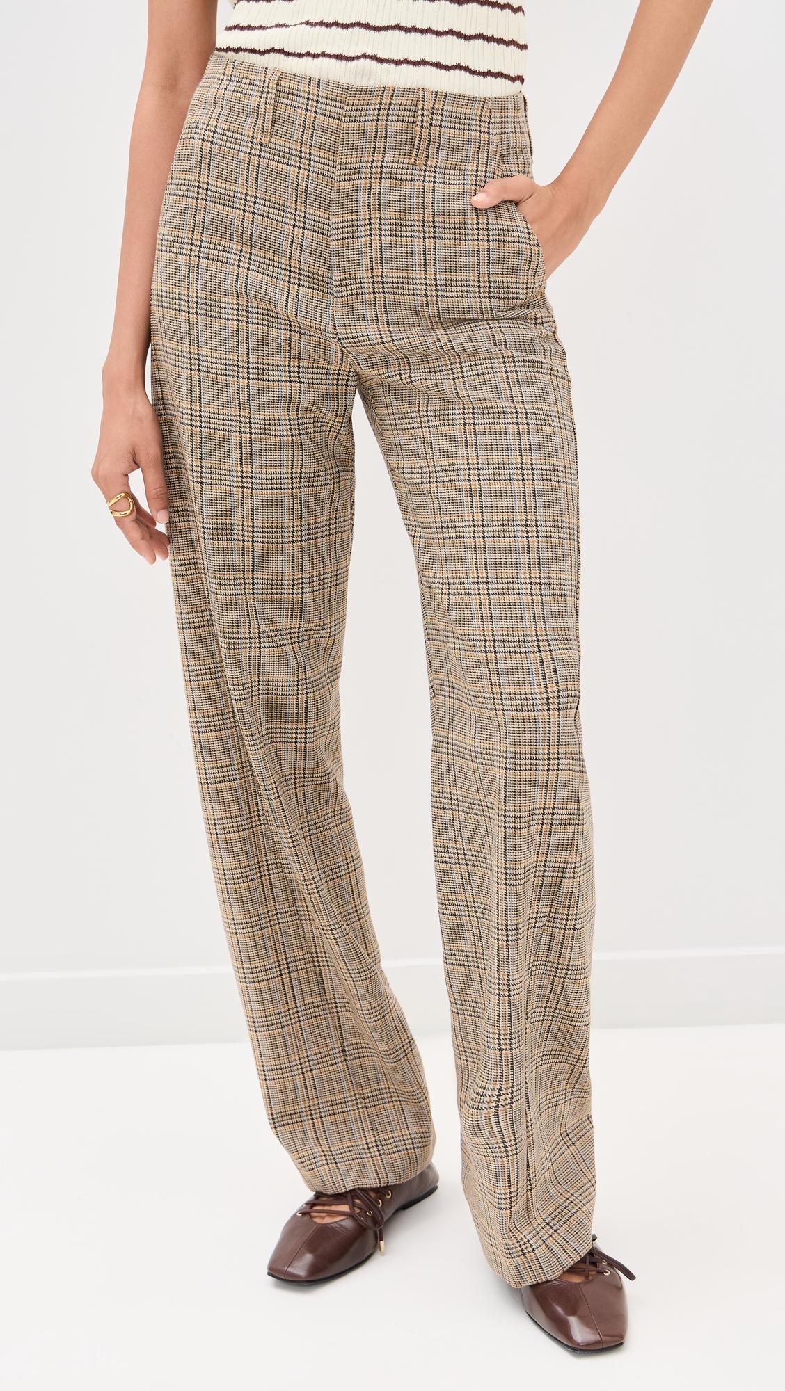shea plaid pants