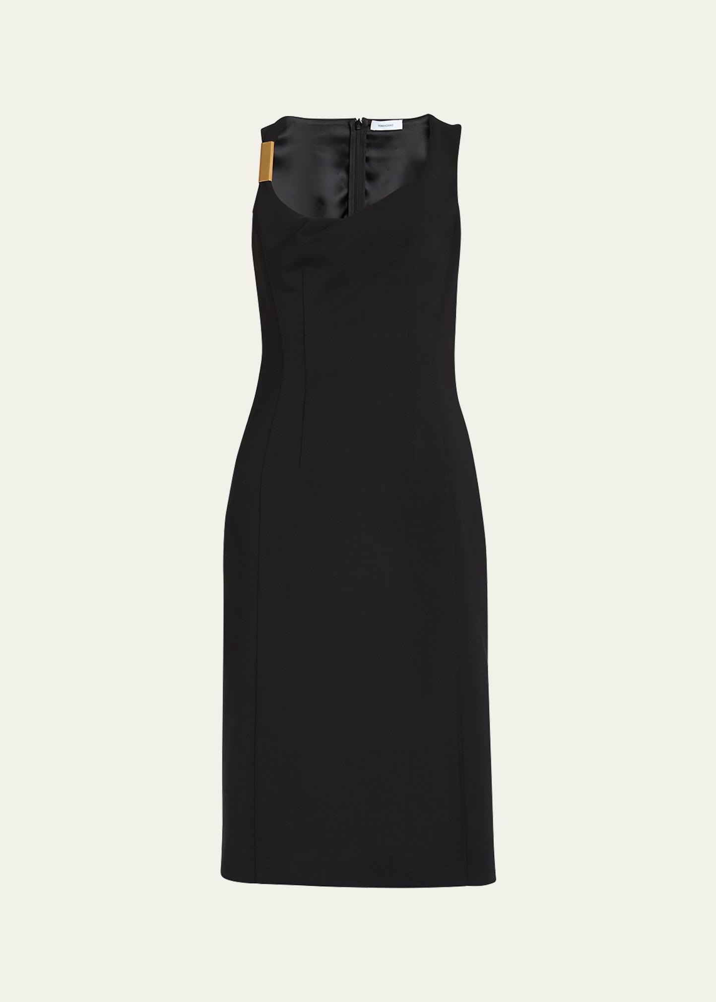 sheath pintuck dress