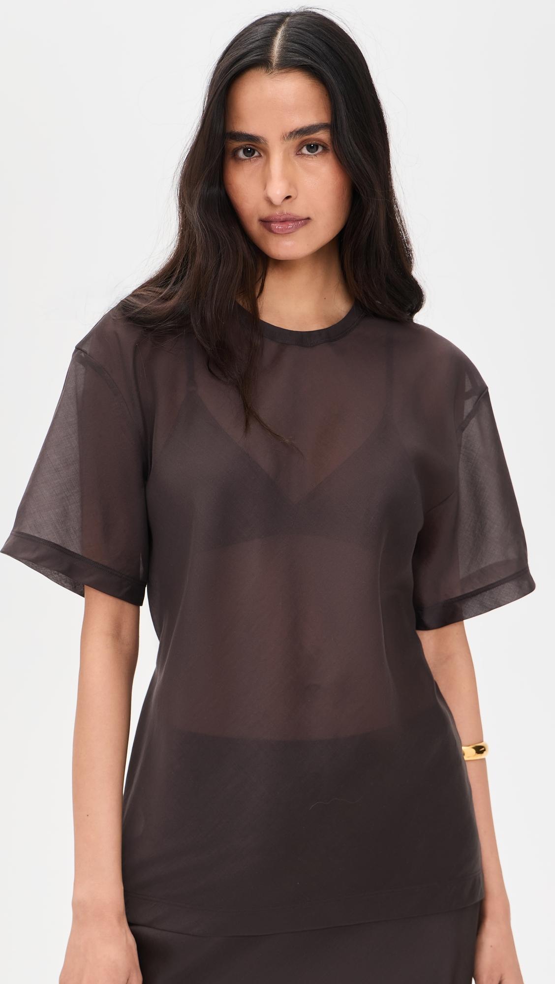 sheer relax airy tee