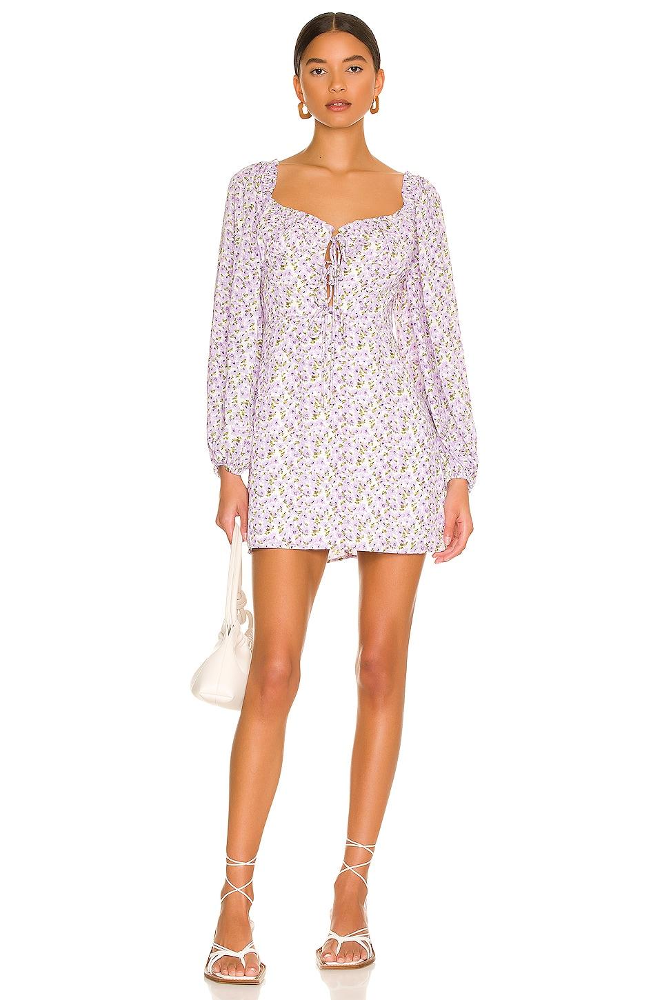 shelly puff sleeve dress