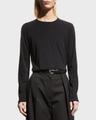 sherman long-sleeve cotton tee