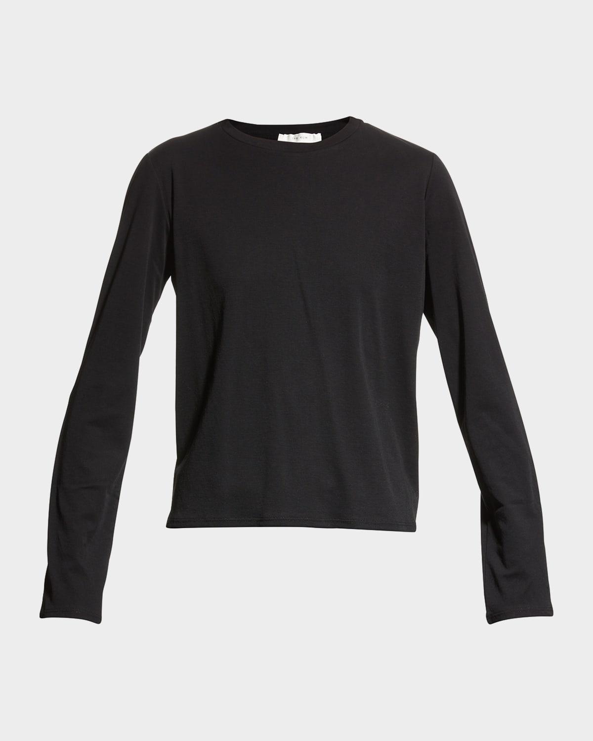 sherman long-sleeve cotton tee