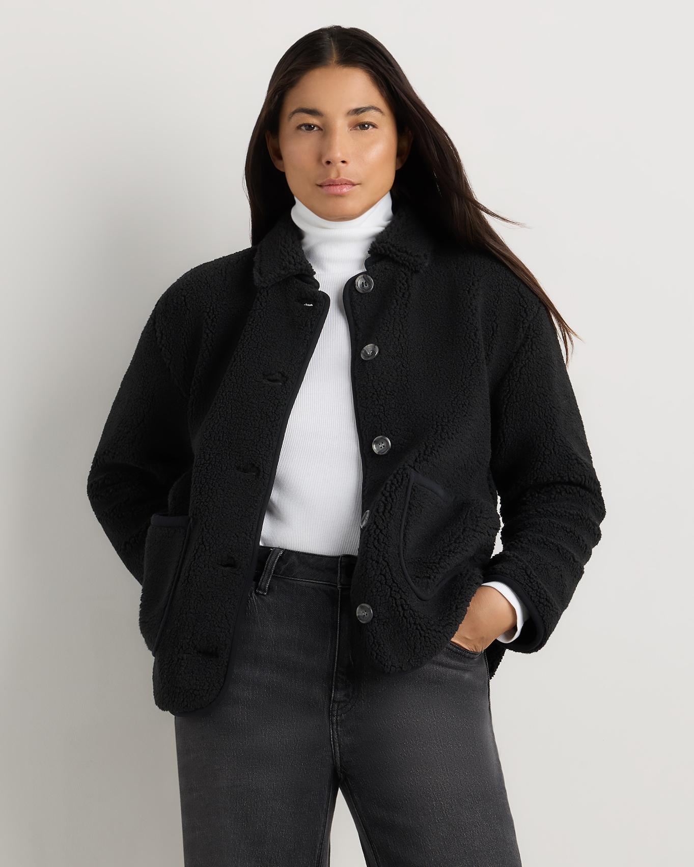 sherpa barn jacket