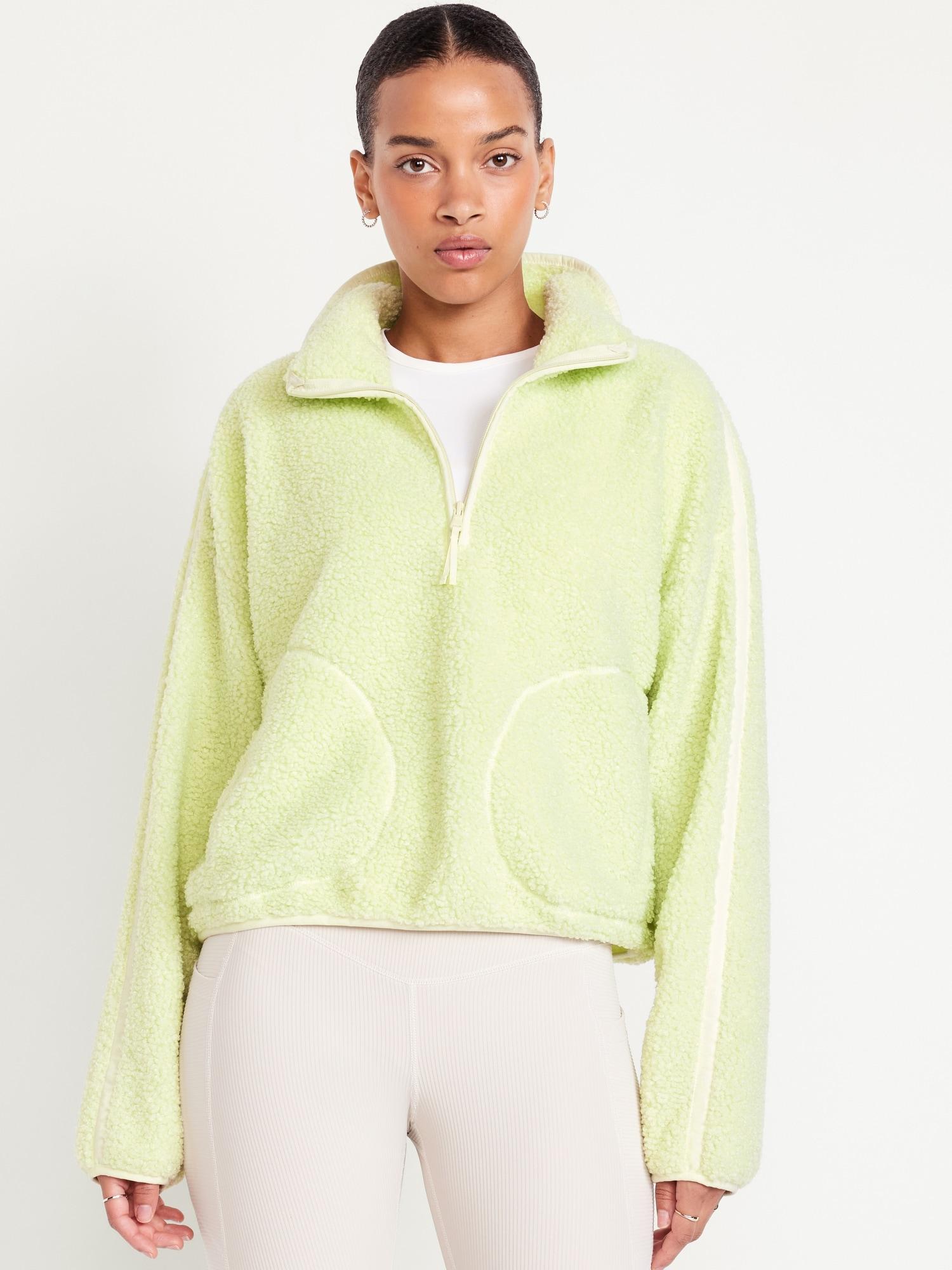 sherpa quarter zip