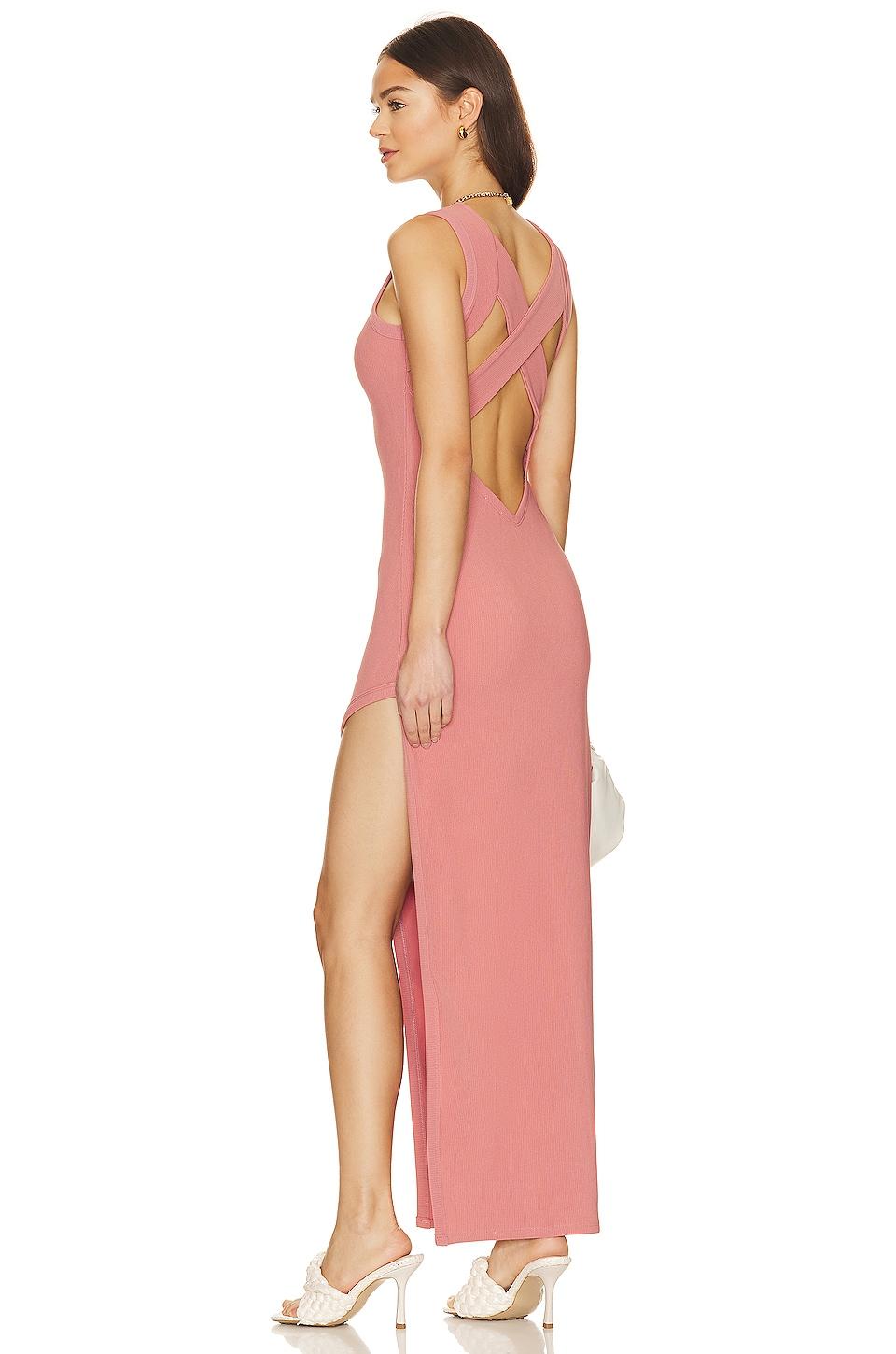 sherry slit maxi dress
