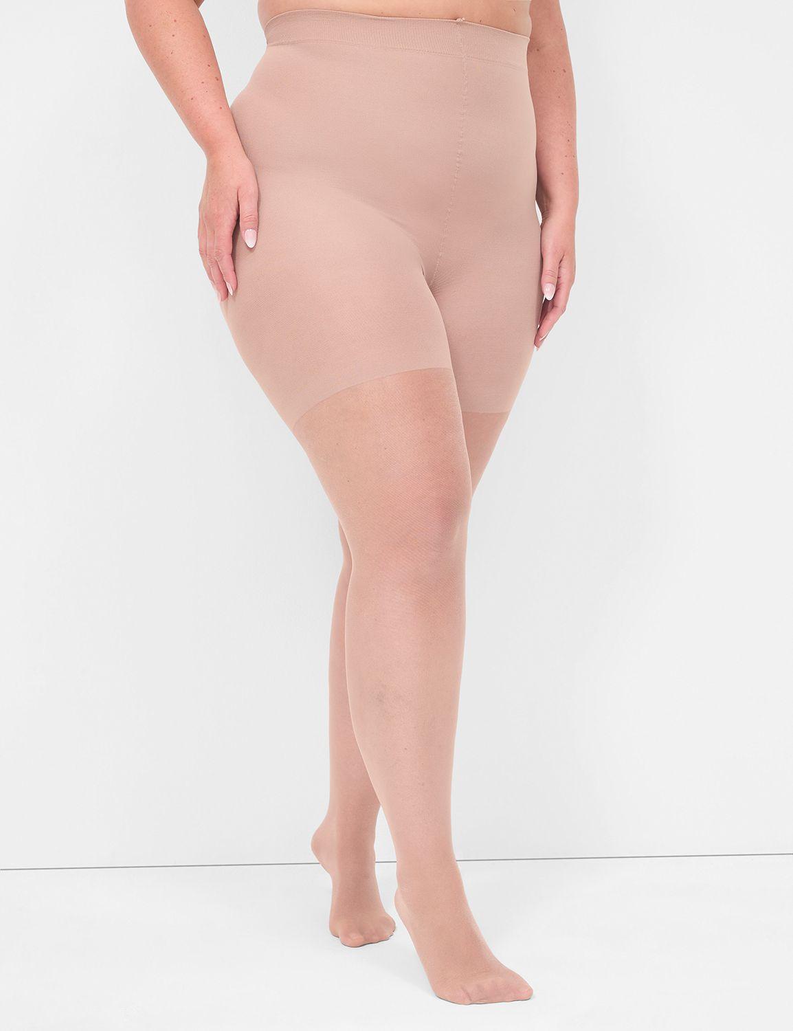 shimmer sheer shaping tights