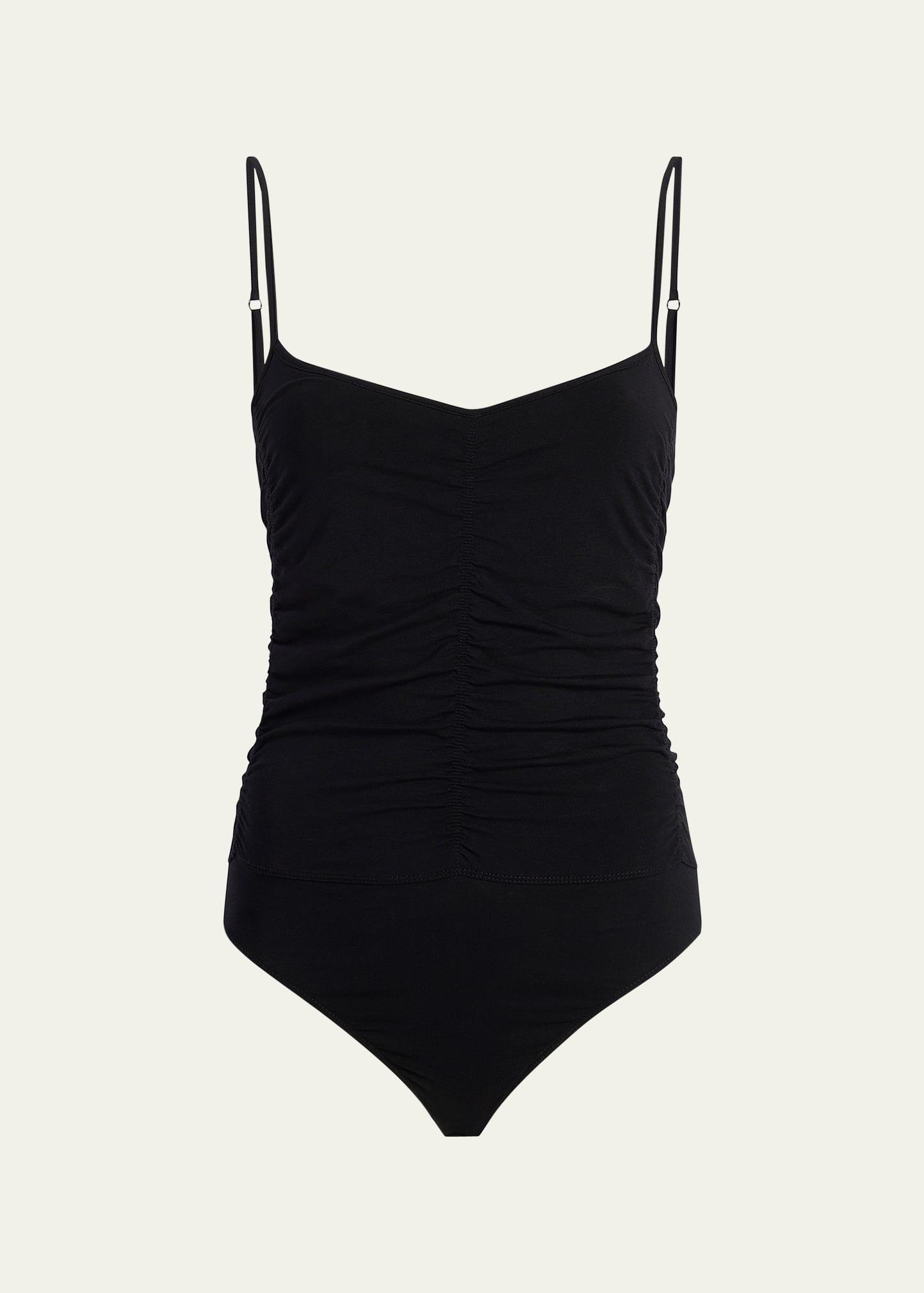 shirred bodysuit