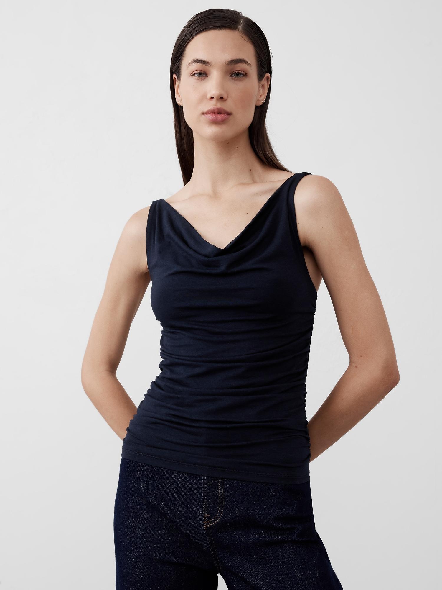 shirred top