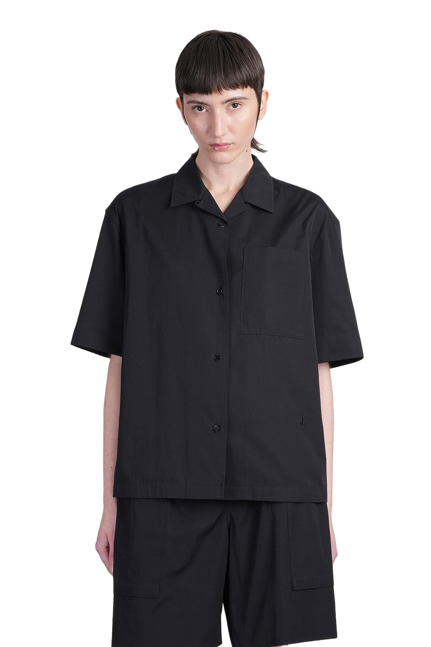 shirt 164 shirt in black cotton