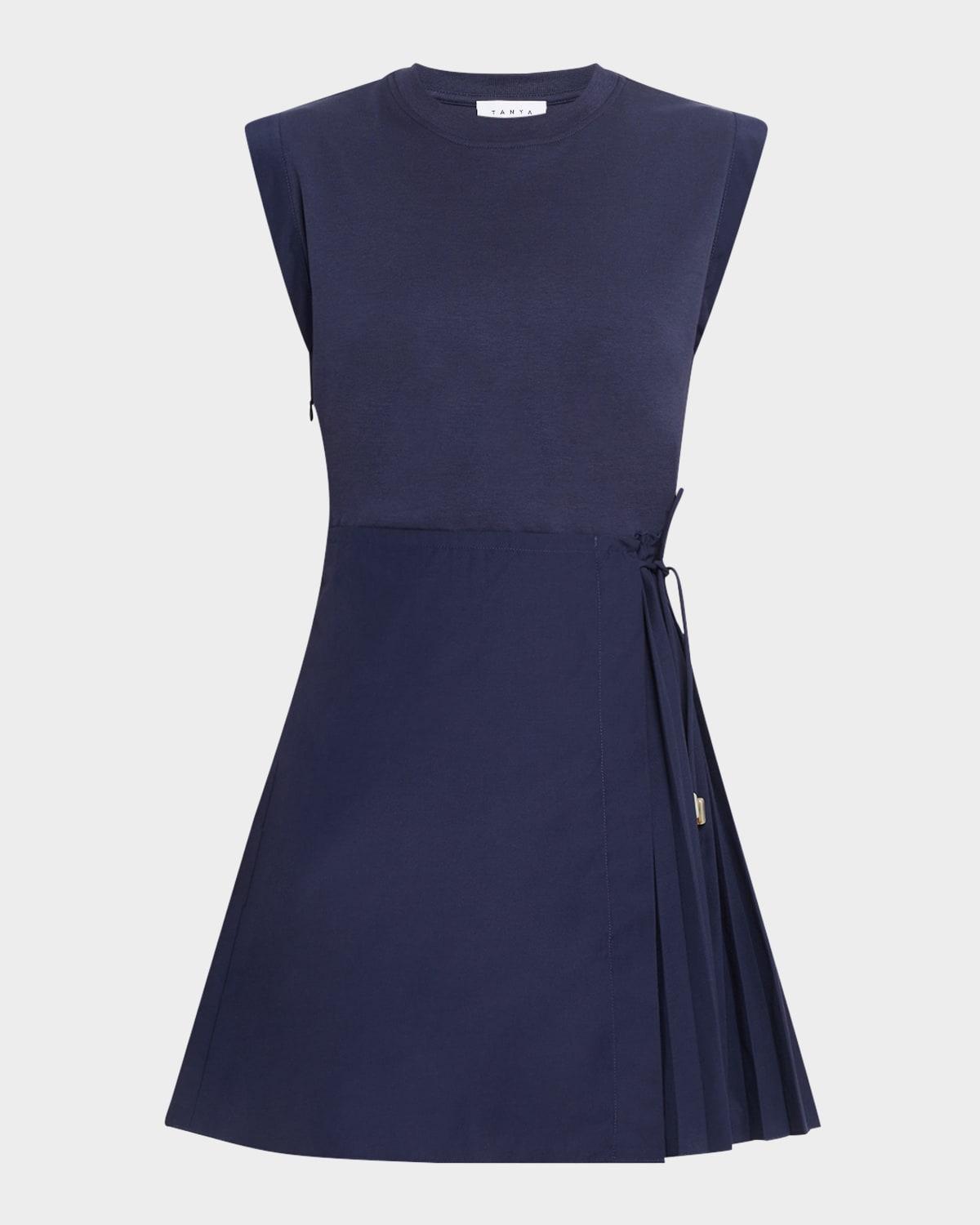 shivani sleeveless combo dress