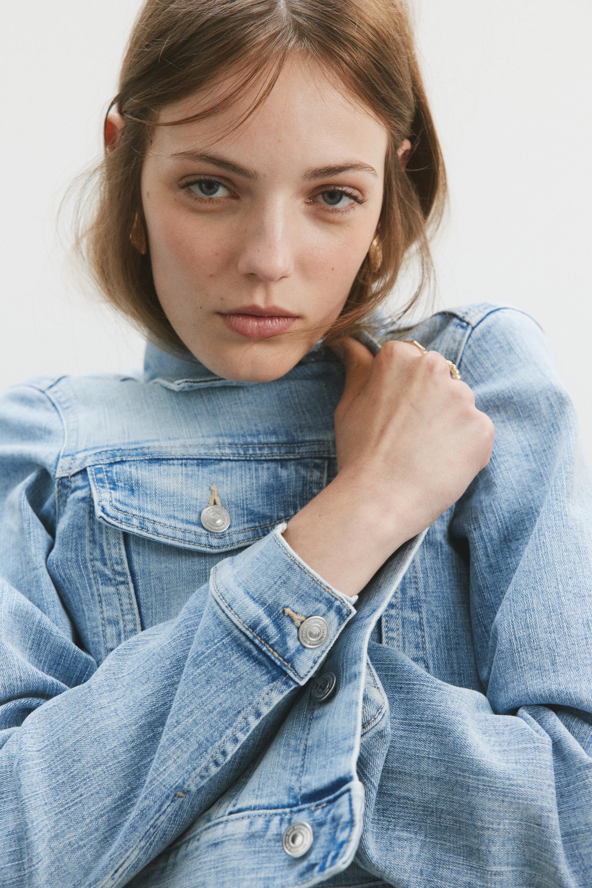 short denim jacket