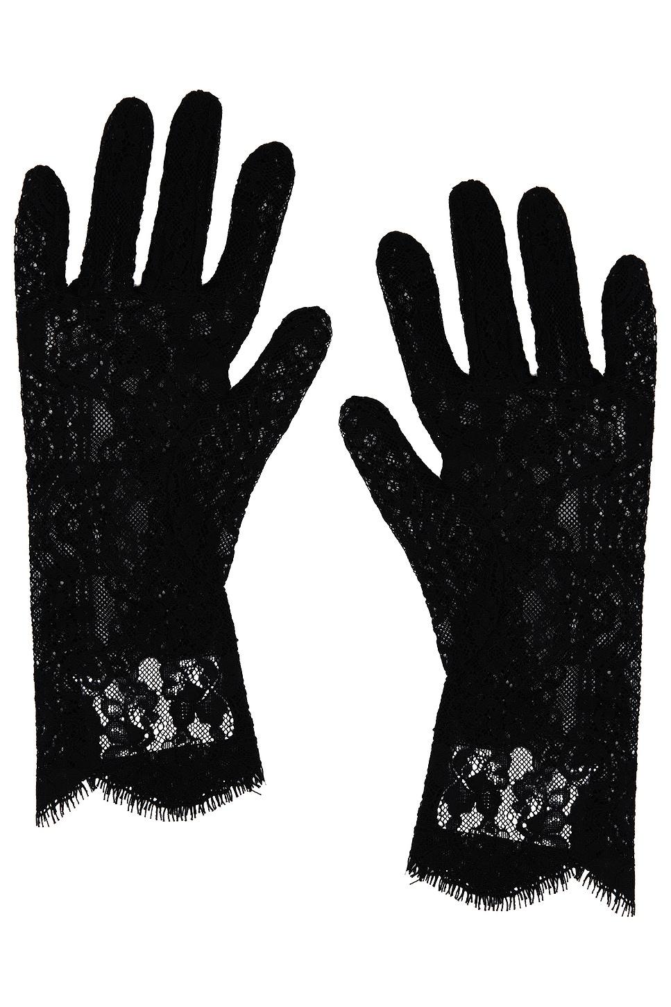 short lace gloves