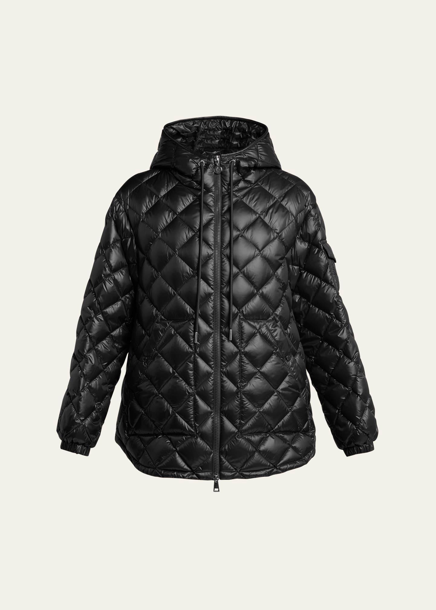 short padded down jacket