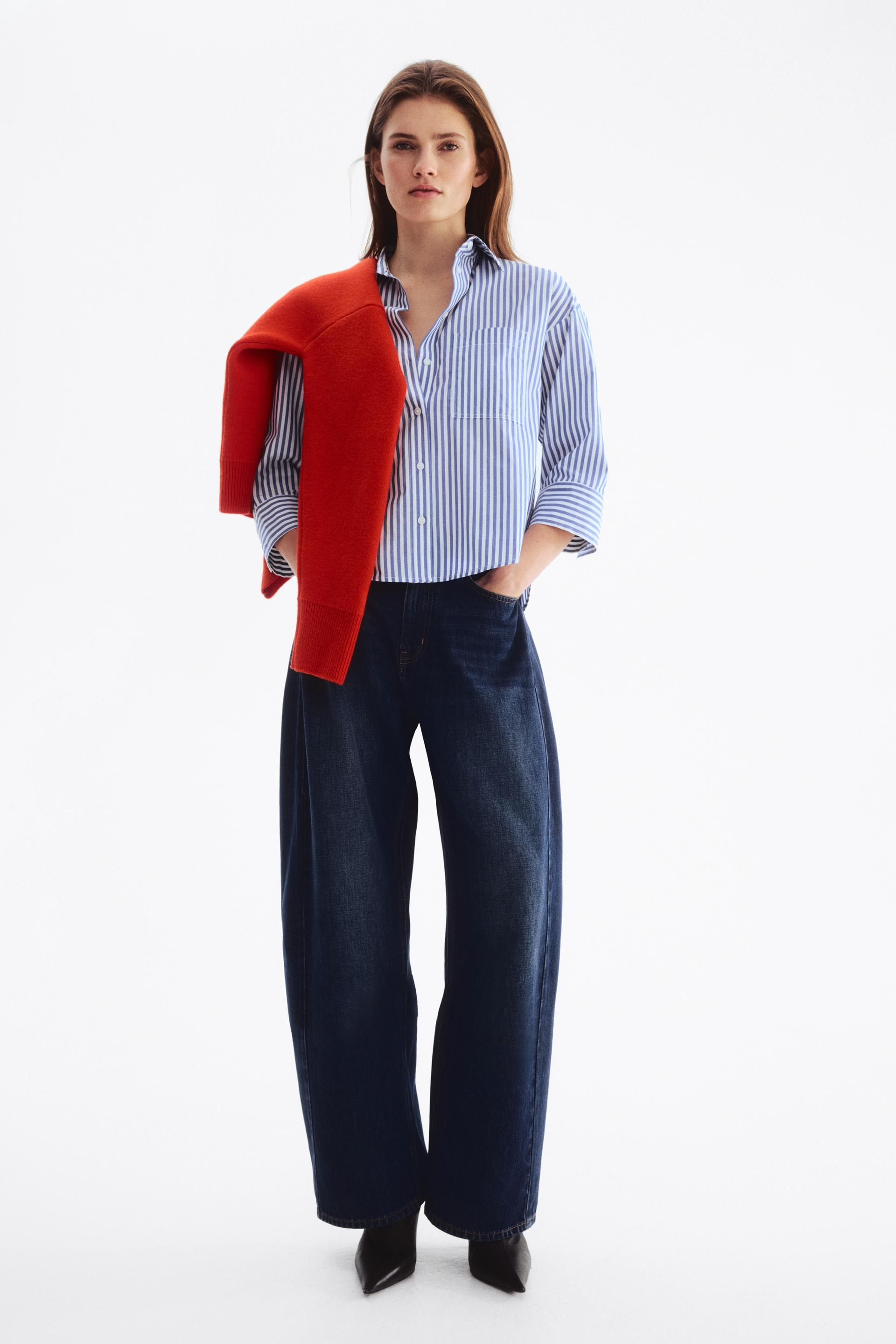 short poplin shirt