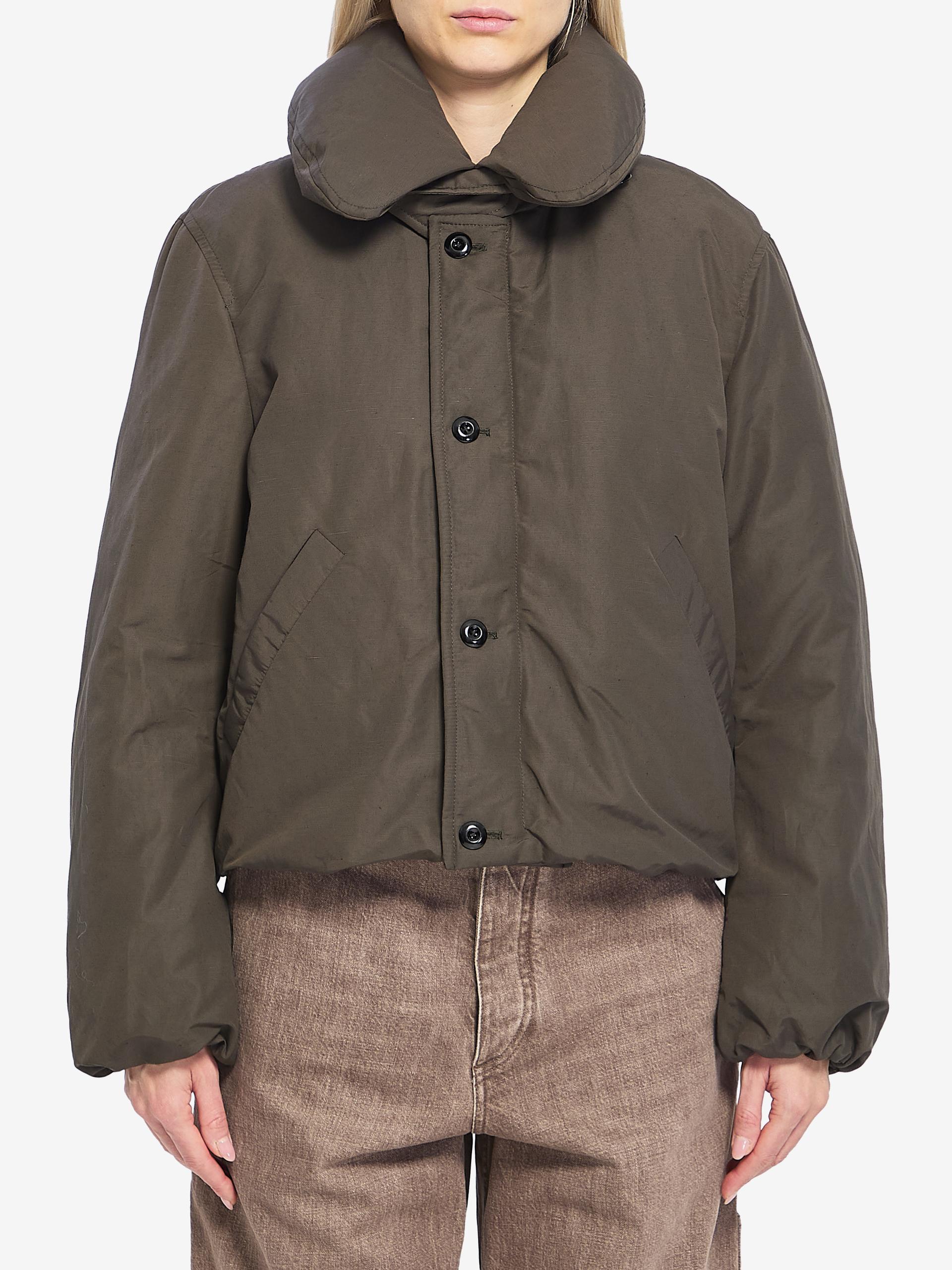 short puffer jacket