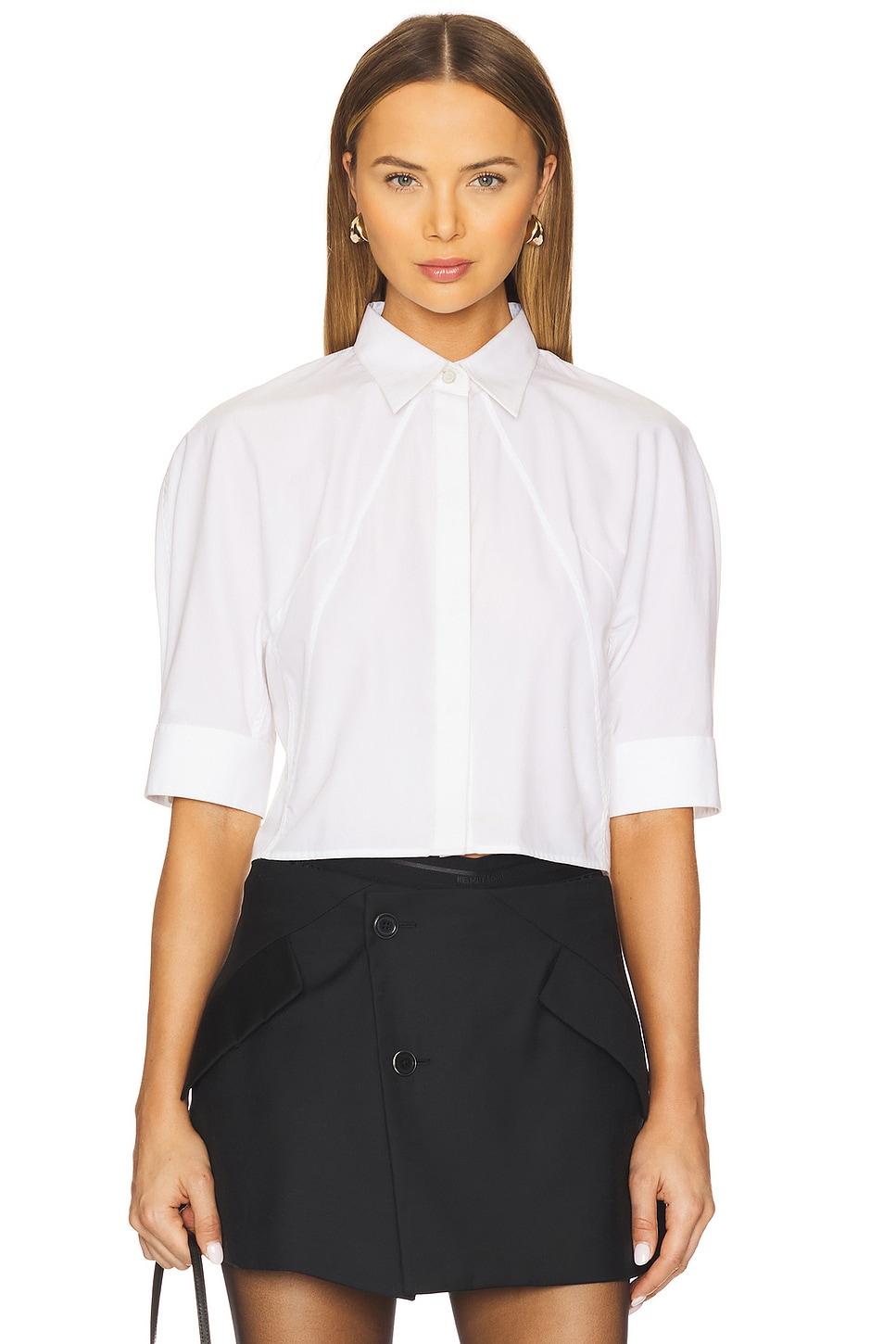 short sleeve articulated top