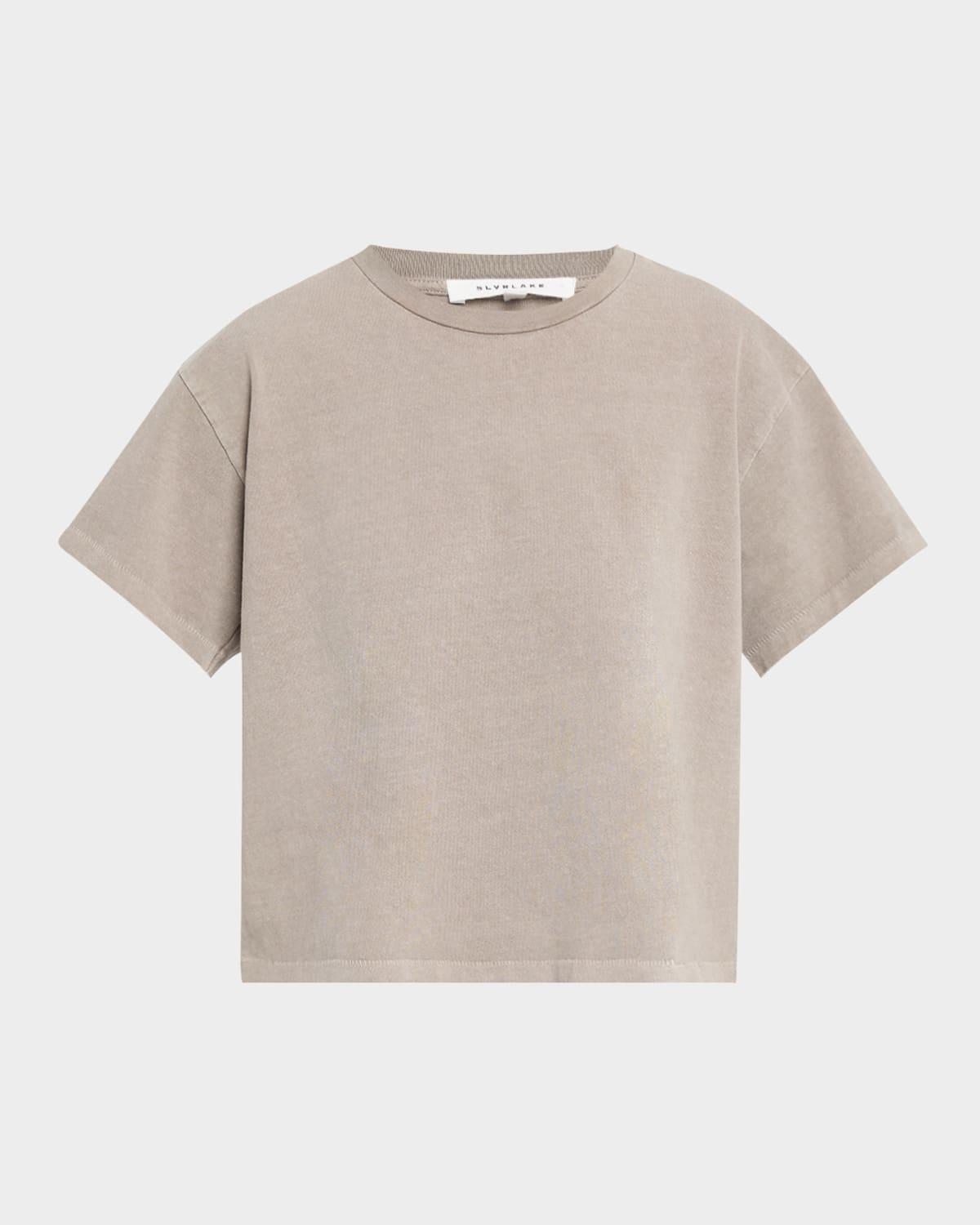 short-sleeve boxy tee