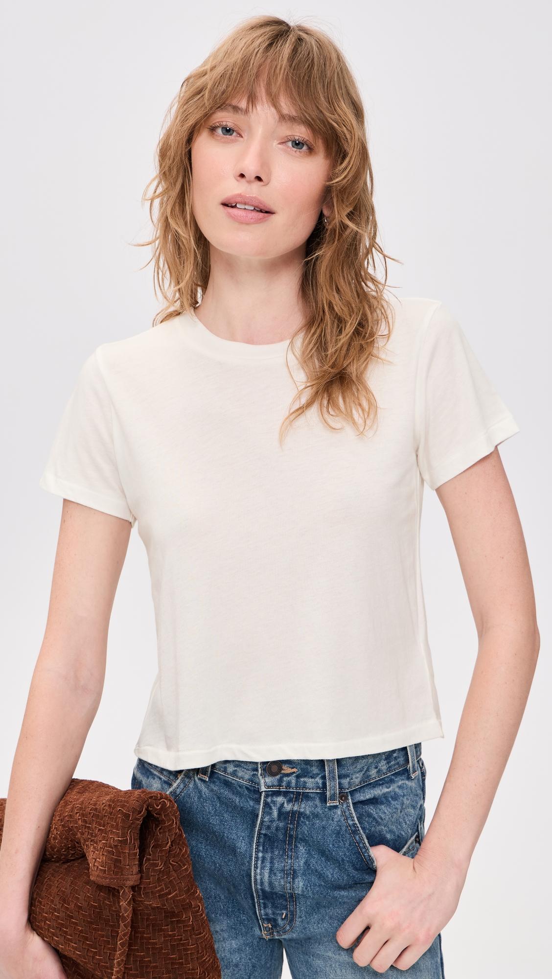 short sleeve boxy tee