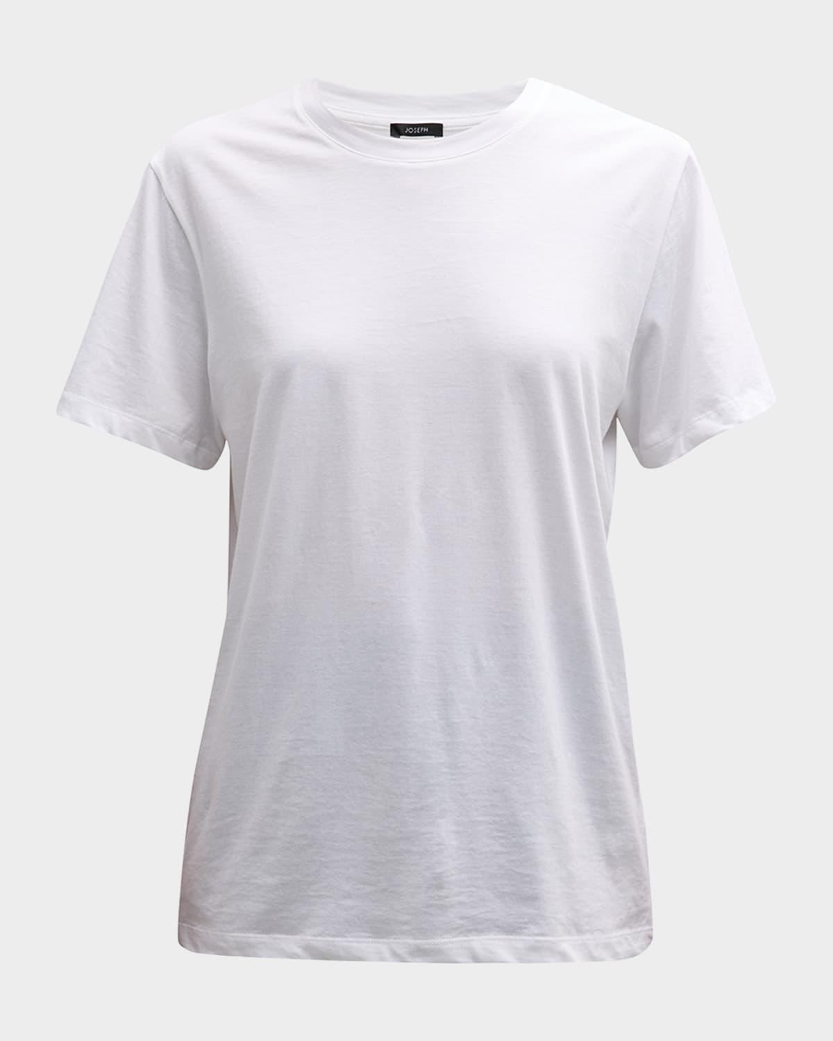 short-sleeve crewneck cotton tee