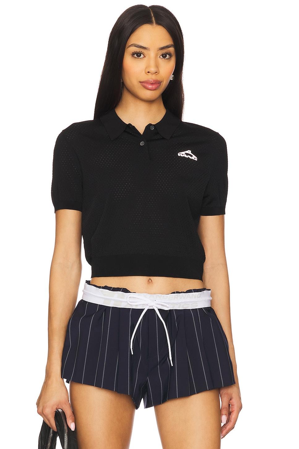 short sleeve polo tee