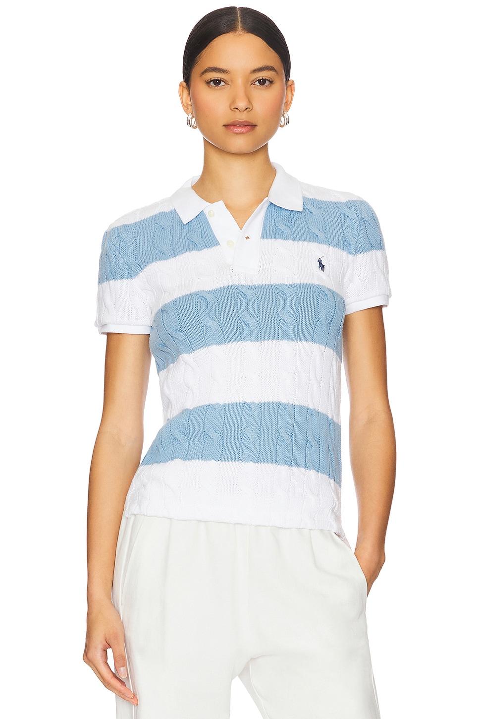 short sleeve polo tee