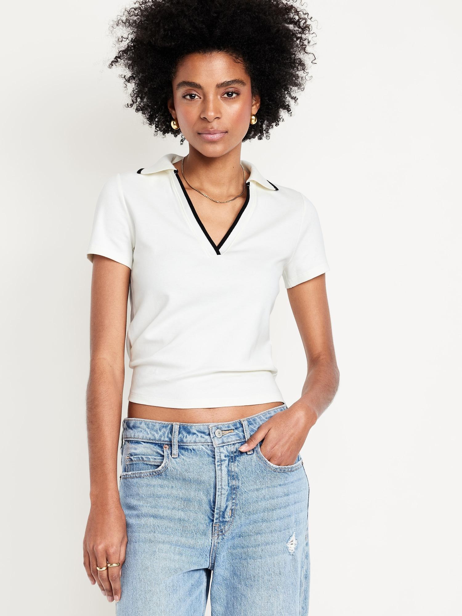 short-sleeve polo