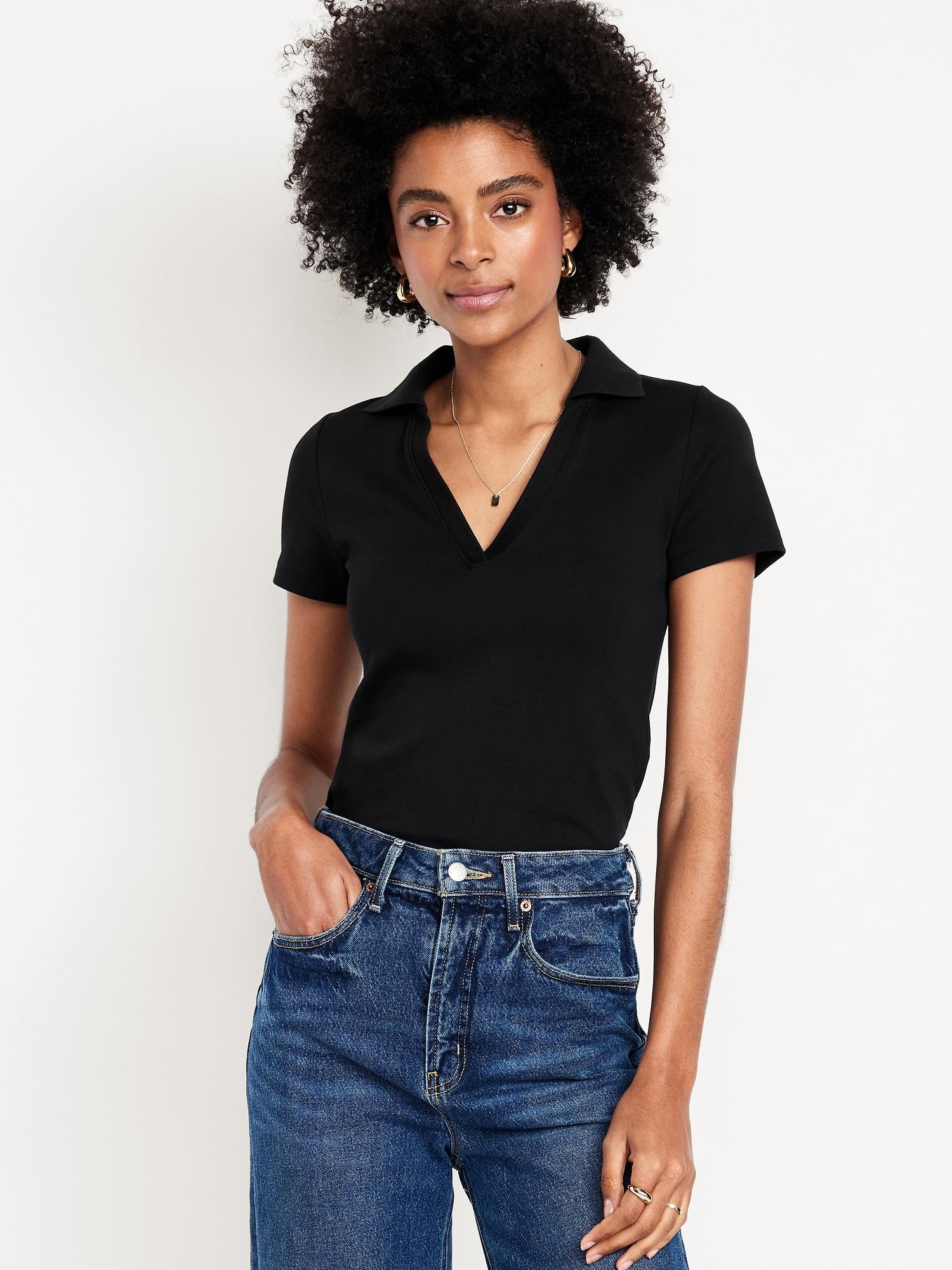 short-sleeve polo