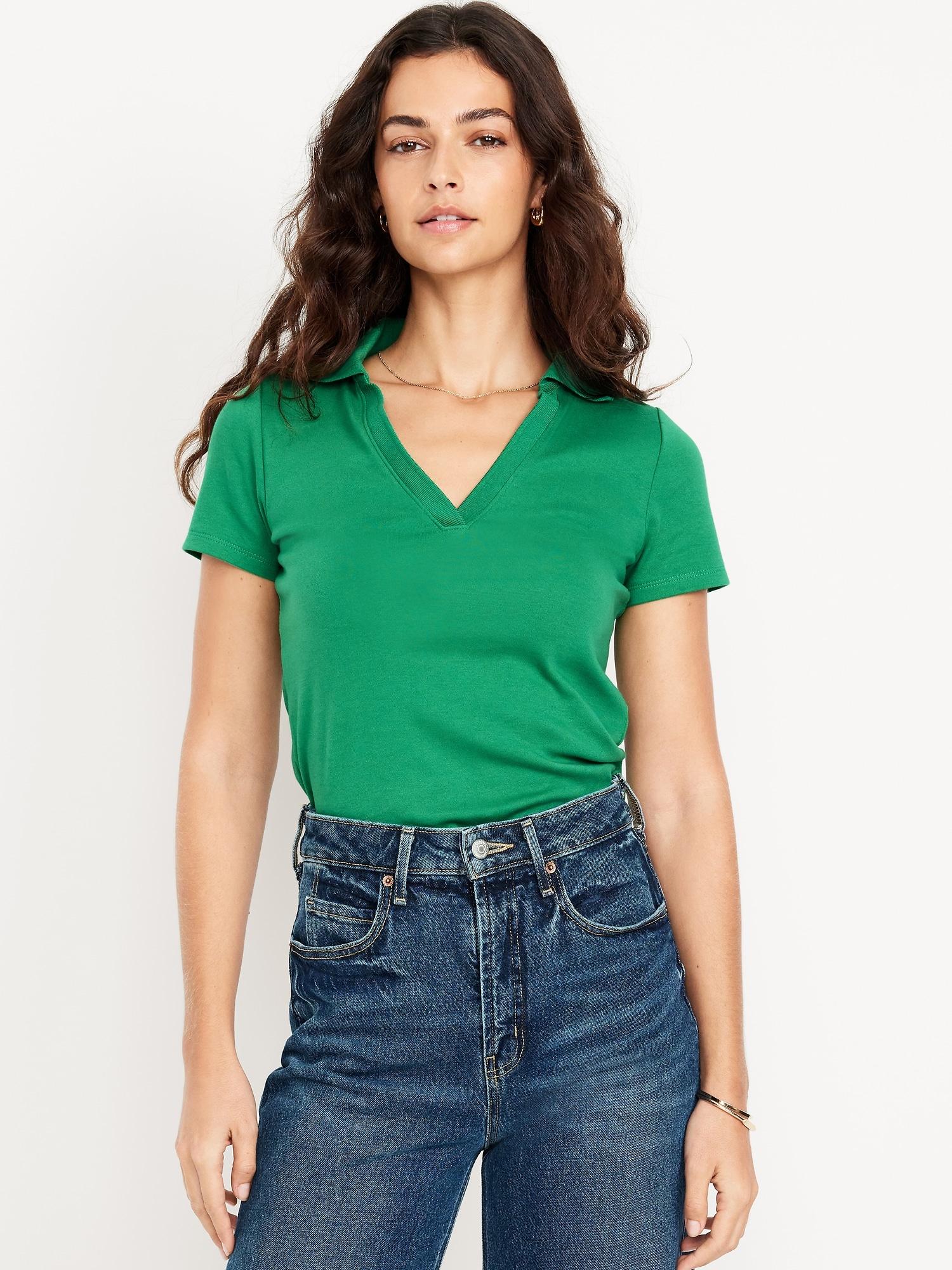 short-sleeve polo