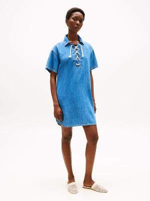 short-sleeve pullover dress
