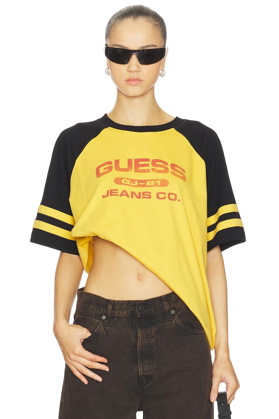 short sleeve raglan tee