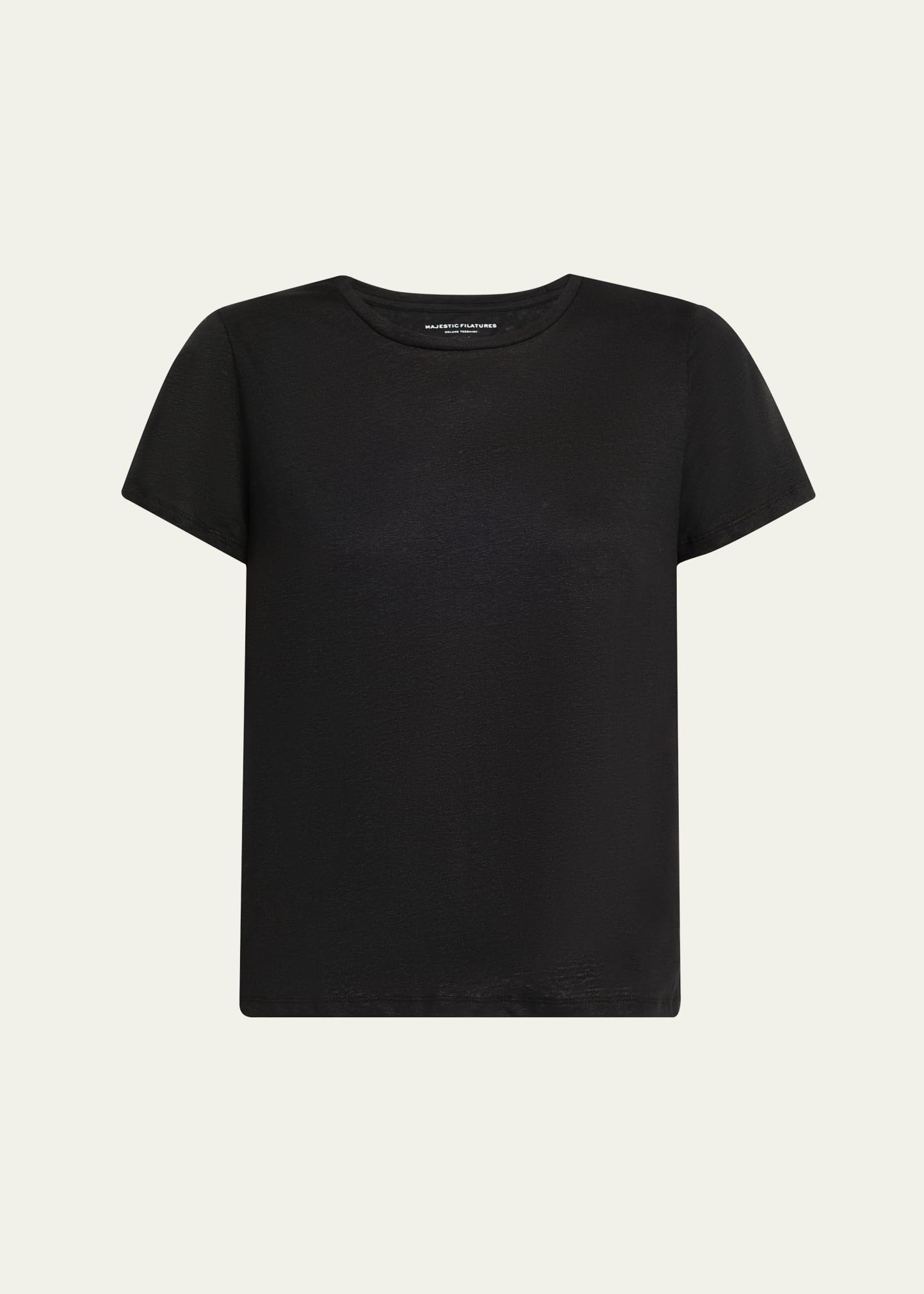 short-sleeve semi-relaxed crewneck t-shirt
