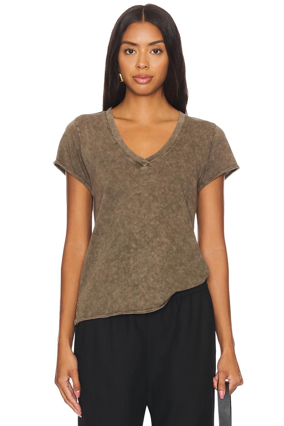 short sleeve tee in hazelnut
