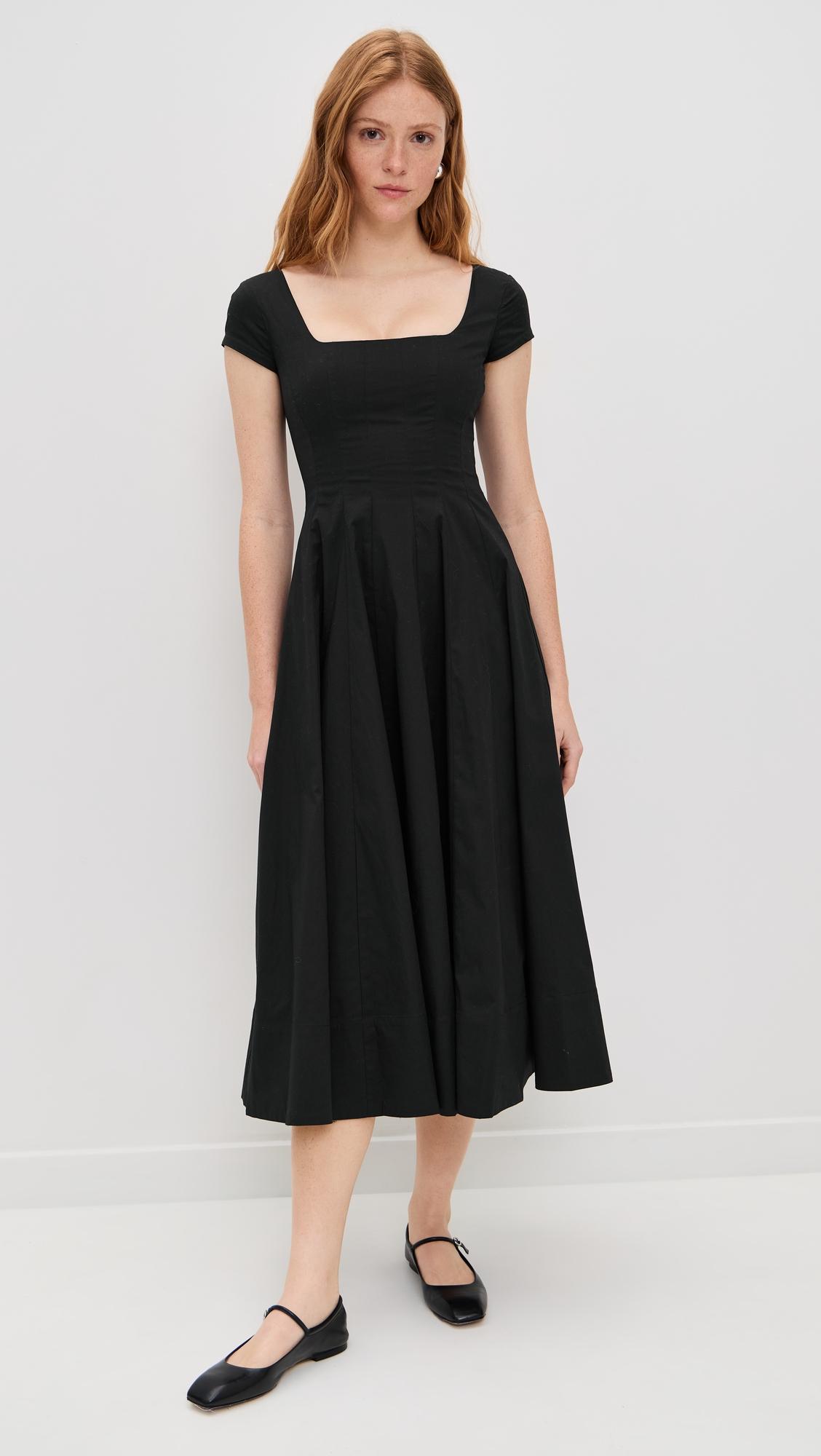 short sleeve wells dress