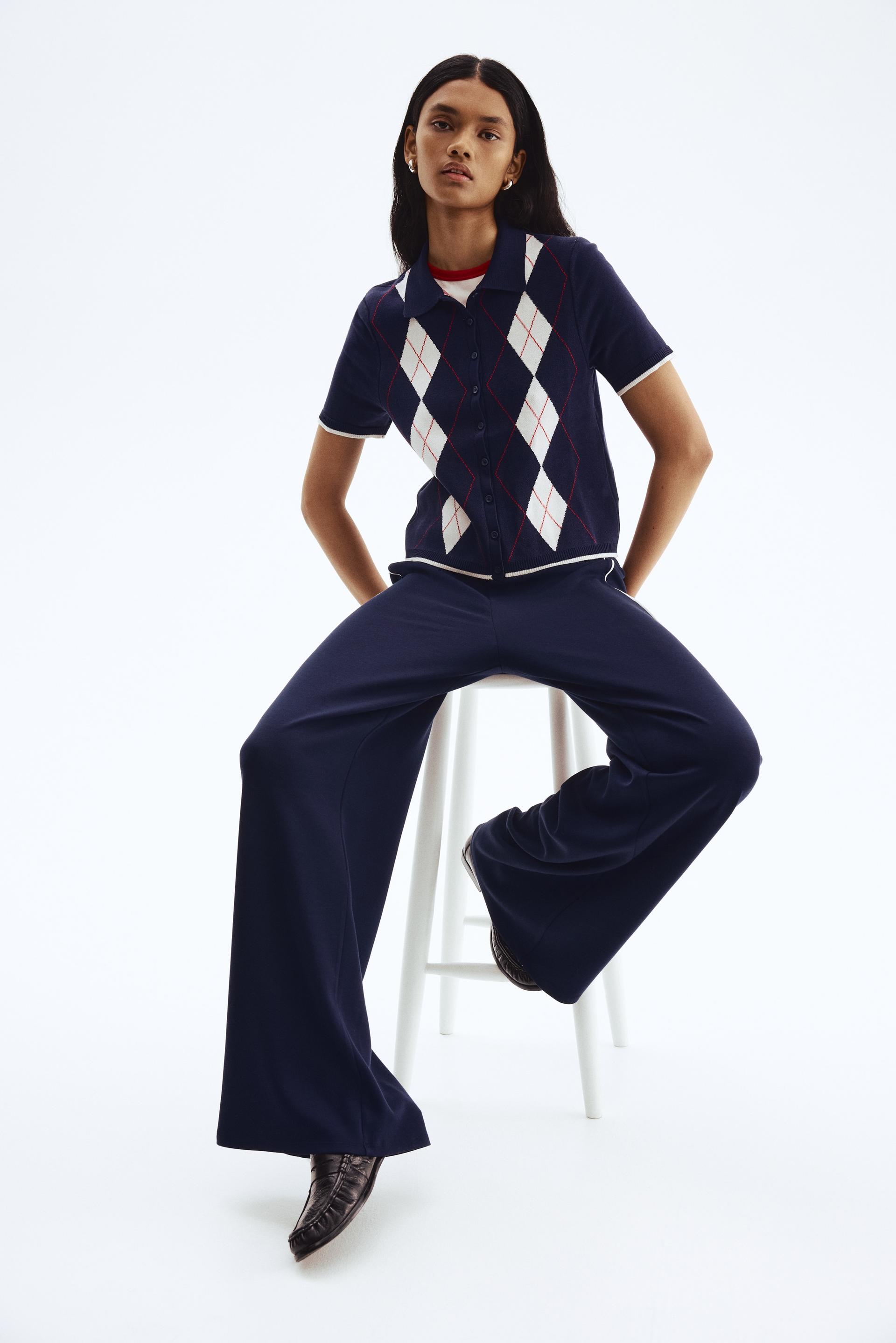 short-sleeved cardigan