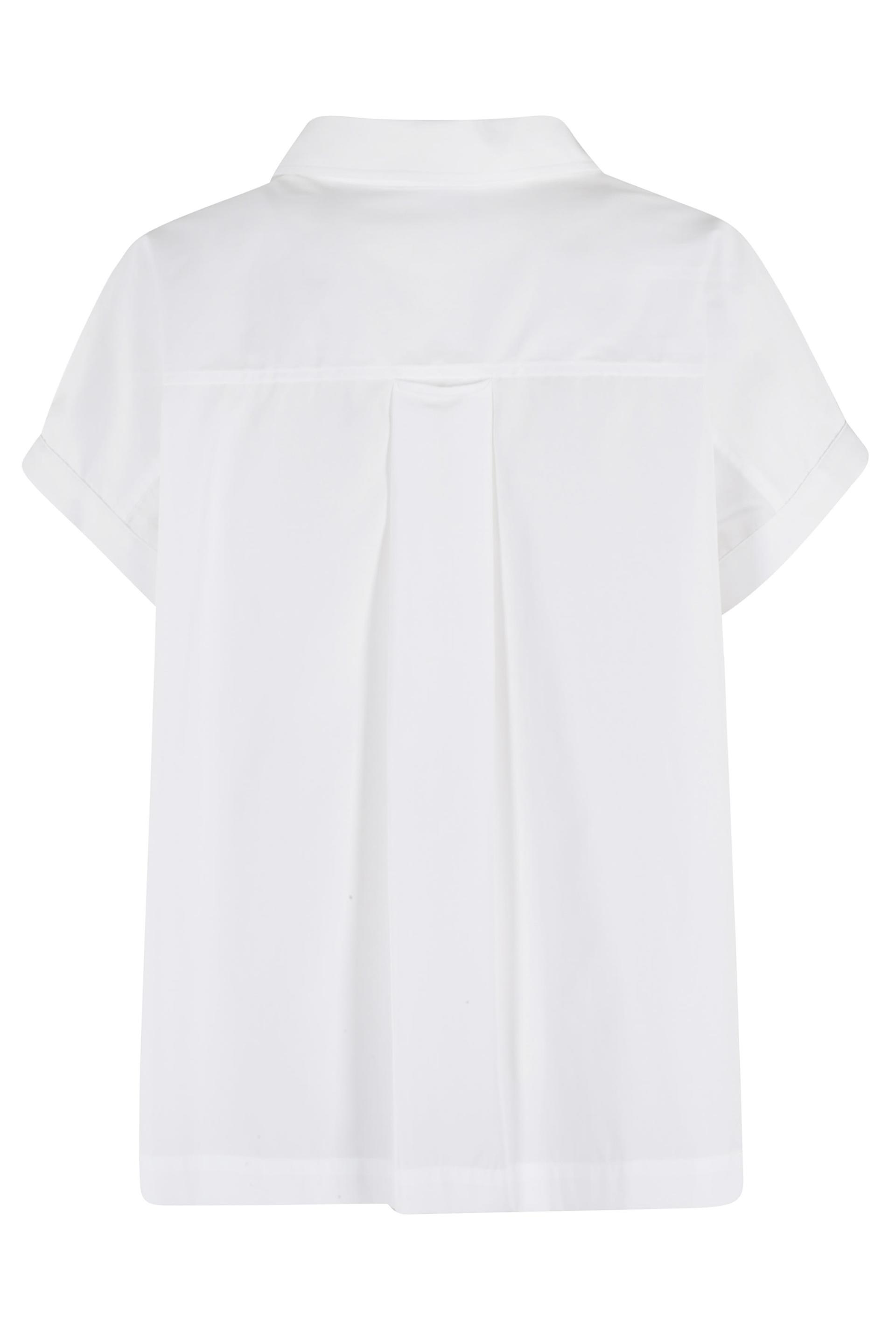 short-sleeved plain top
