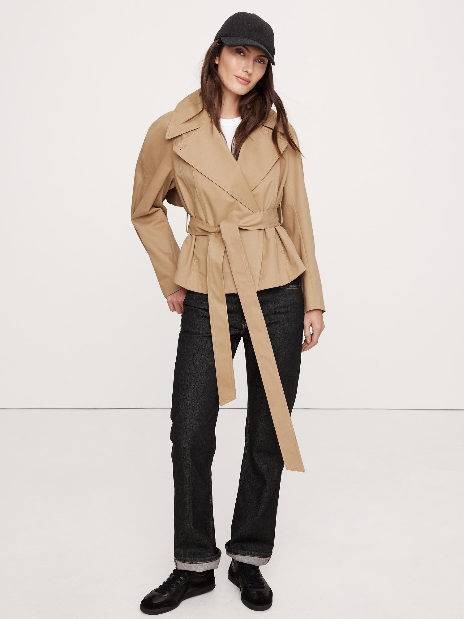 short trench coat