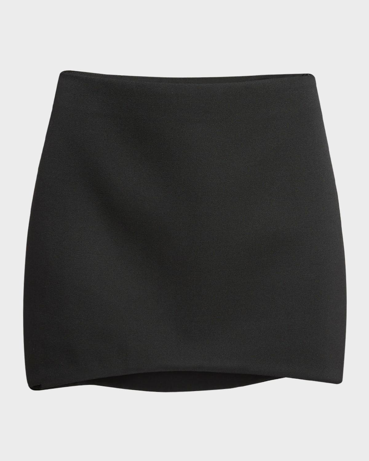short wool pencil skirt